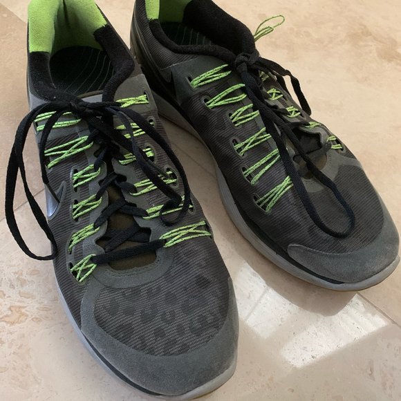 NIKE Lunar Eclipse 3 Shield Sneakers Size 10.5 green and black - Picture 2 of 10